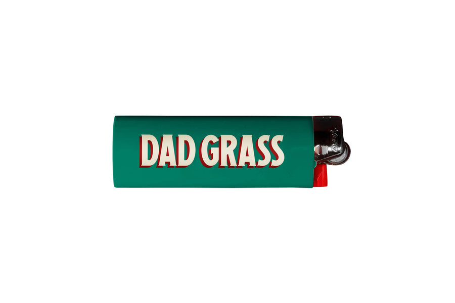 Dad Grass Green Lighter - 20 Pack