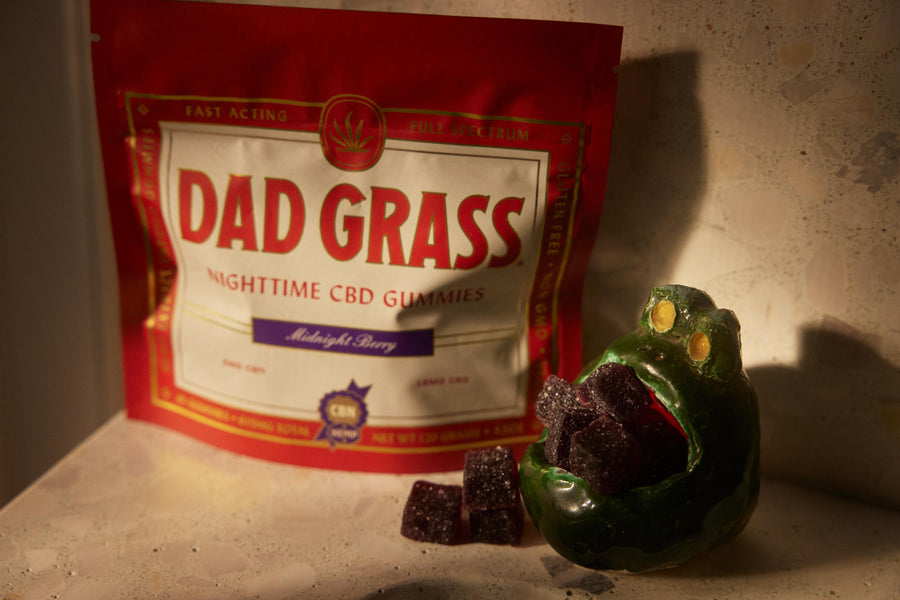 Dad Grass Nighttime Formula CBD + CBN Gummies - 12u Case