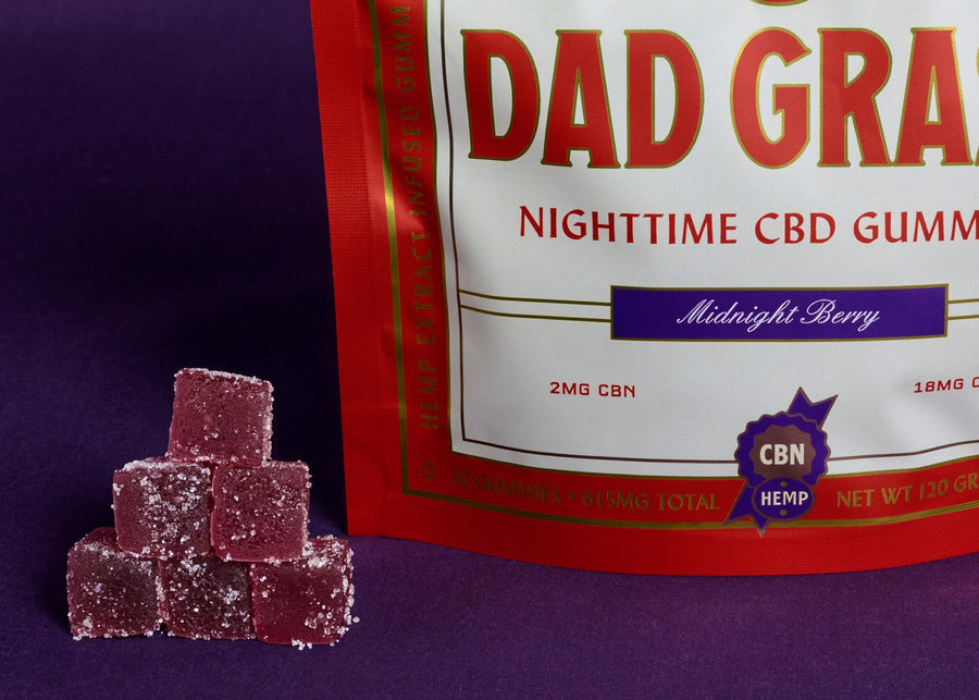 Dad Grass Nighttime Formula CBD + CBN Gummies