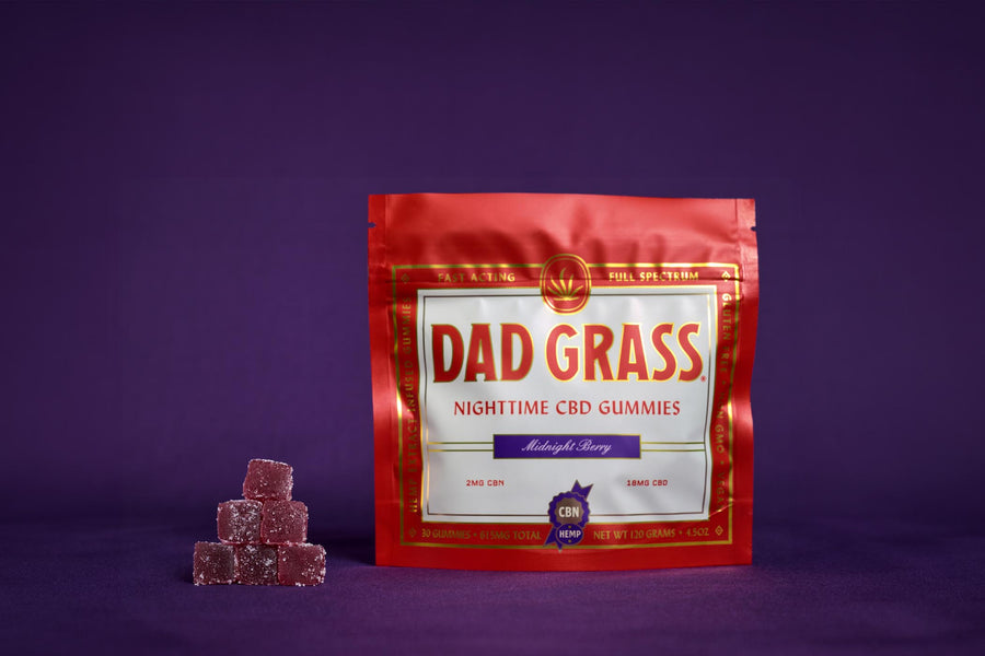 Dad Grass Nighttime Formula CBD + CBN Gummies