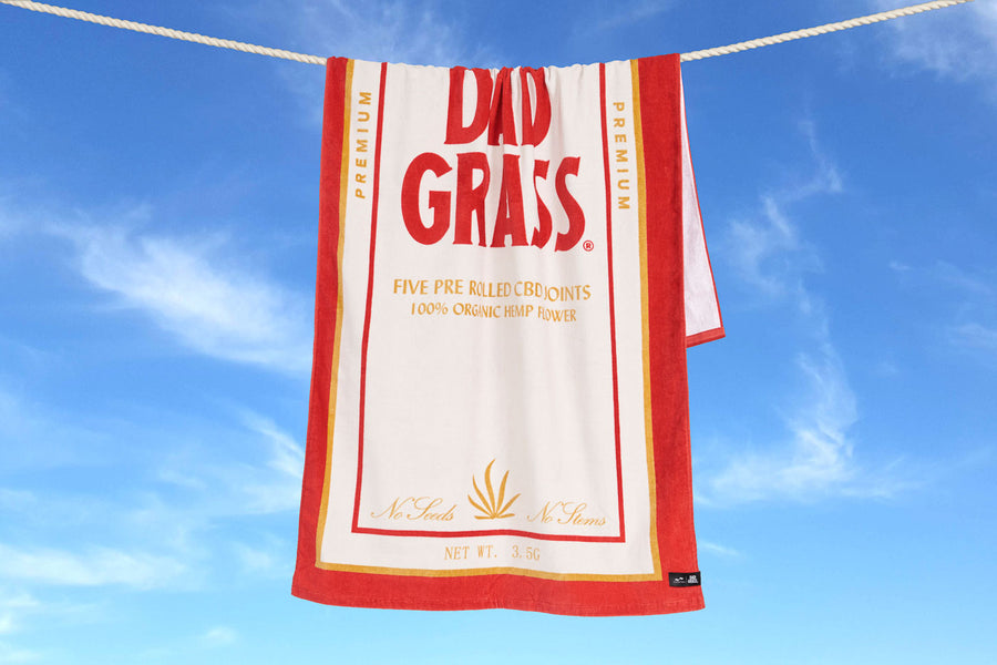 Dad Grass x Slowtide Beach Towel- 6 Pack