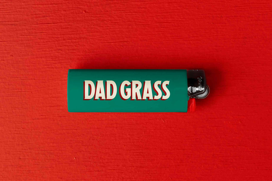 Dad Grass Bic Lighter - 20 Pack