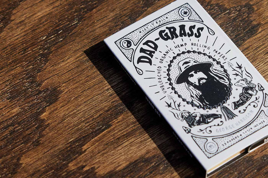 Dad Grass x George Harrison Signature Rolling Papers - 24 Unit Carton