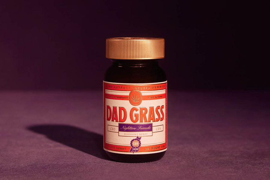 Dad Grass Nighttime Formula CBD + CBN Gummies - 12u Case