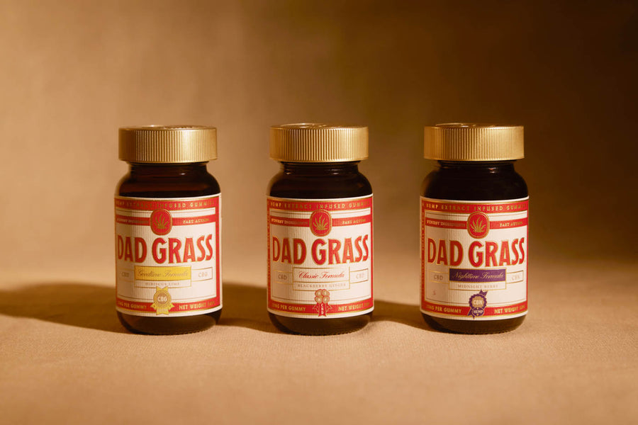 Dad Grass Gummies Trio - 12u Case