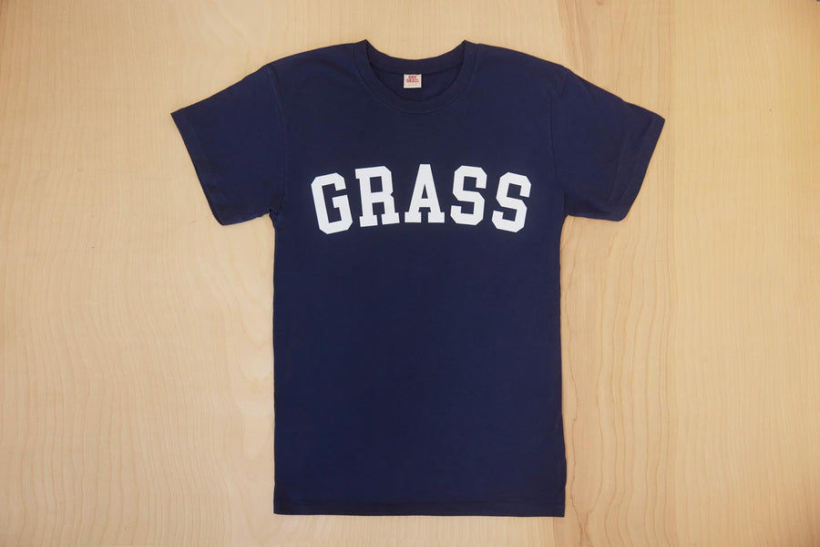 Dad "GRASS" Collegiate Tee - Unisex Shirt By Dad Grass