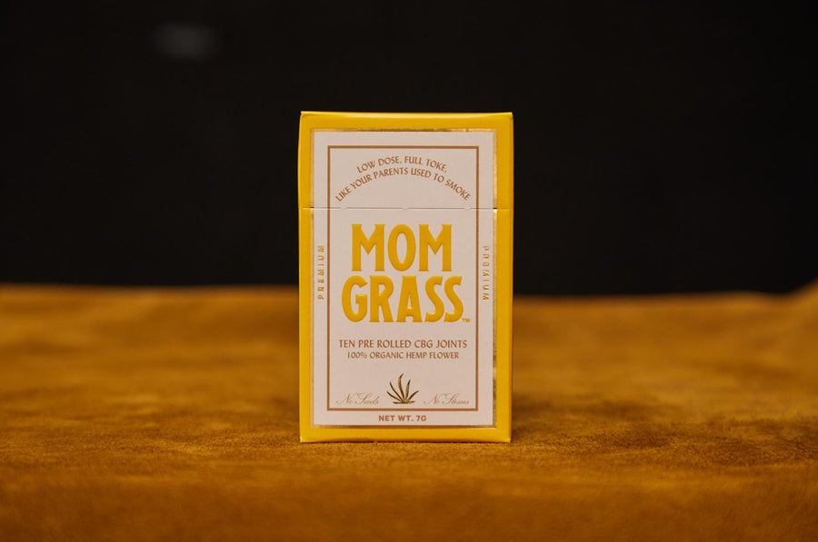 Mom Grass Hemp CBG Preroll 10 Pack - 10u Carton